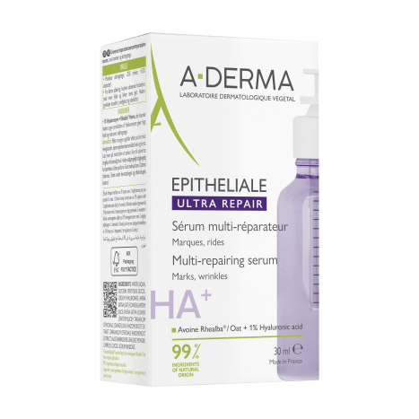 A-DERMA EPITHELIALE ULTRA REPAIR multi-restorative serum against marks and wrinkles 30ml