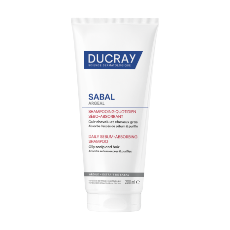 DUCRAY SABAL ARGEAL Sebum-absorbing daily shampoo 200ml