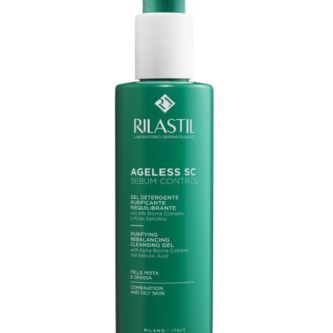 RILASTIL AGELESS SC SEBUM CONTROL PURIFYING REBALANCING CLEANSING GEL 250ML