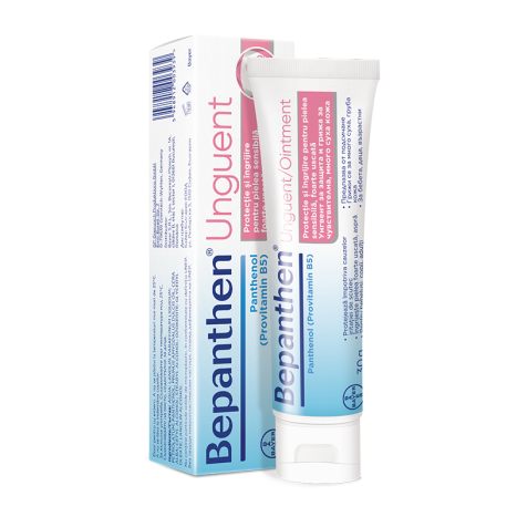 BEPANTHEN Унгвент 5% против суха кожа и подсичане при бебешко дупе и наранени зърна 200g