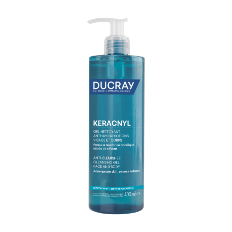 DUCRAY KERACNYL пенещ се гел за лице 400ml