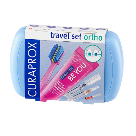 CURAPROX PROMO ORTHO [BE YOU] with foldable 5460 bracket, with bracket groove, blue