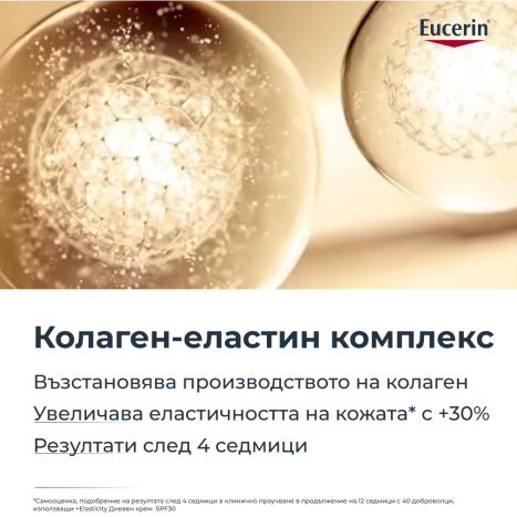 EUCERIN HYALURON FILLER + ELASTICITY SPF30 дневен крем за всеки тип кожа 50ml пълнител