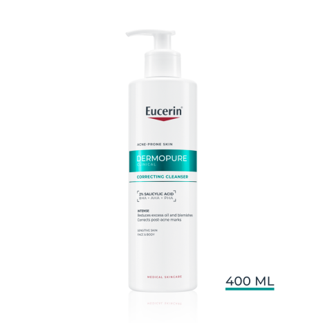 EUCERIN DERMOPURE CLINICAL Corrective cleansing gel 400ml
