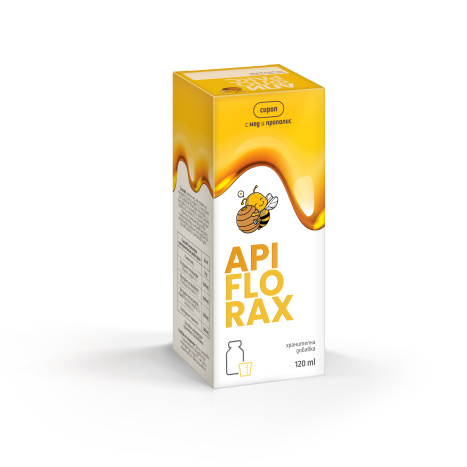 APIFLORAX сироп с мед и прополис 120ml