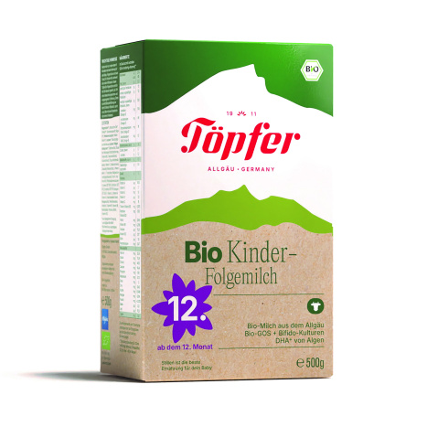 TOPFER LACTANA BIO KINDER мляко за деца 12+ 500g