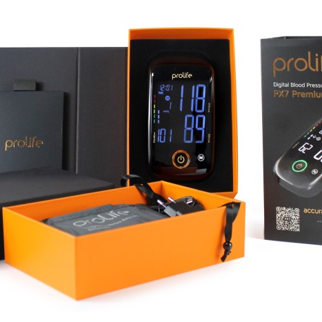 PROLIFE PX7 Premium автоматичен апарат за кръвно налягане