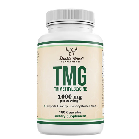 DOUBLE WOOD TMG  Триметил глицин 500mg x 180 caps