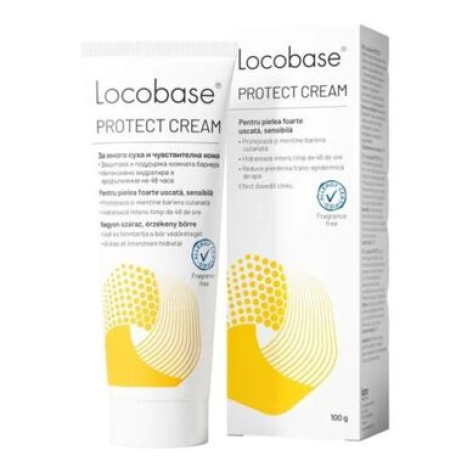 LOCOBASE PROTECT CREAM емолиент за поддържане на кожната бариера 100g