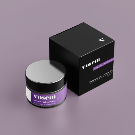 VOSEM Крем за лице с телешка лой и лавандула 50 ml