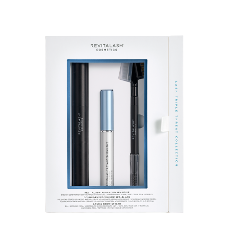 REVITALASH PROMO ADVANCED SENSITIVE HOLIDAY Серум за мигли 2.0ml + Спирала и Oснова за мигли 2в1 5.5ml + стилизиращ продукт