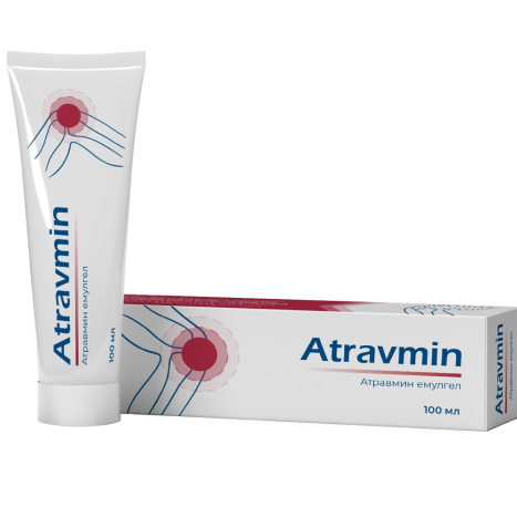 NATURPHARMA ATRAVMIN emulgel for injuries and contusions 100ml