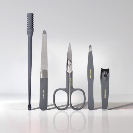 BETER TRAVEL SET NAILS LEMON Комплект за маникюр жълт/11017