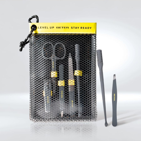 BETER TRAVEL SET NAILS LEMON Комплект за маникюр жълт/11017