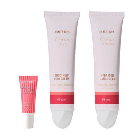 BETER PROMO PLAISIRS COLLECTION грижа за тялото – крем за ръце, крем за тяло и балсам за устни/14104