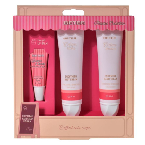 BETER PROMO PLAISIRS COLLECTION грижа за тялото – крем за ръце, крем за тяло и балсам за устни/14104