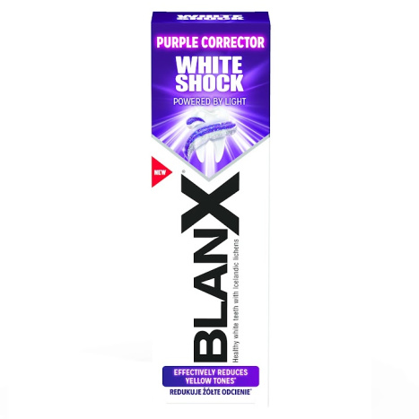 BLANX Toothpaste WHITE SHOCK PURPLE 75ml