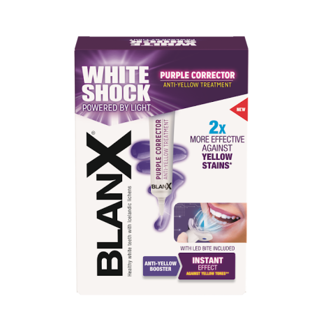 BLANX Система ЛЕД+УАЙТ ШОК ПЪРПЪЛ 20ml