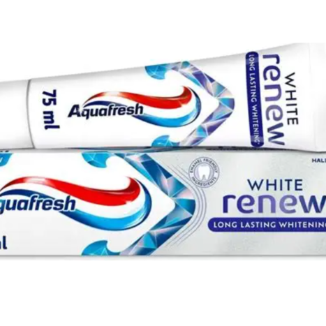 AQUAFRESH DUO LONG LASTING WHITE RENEW паста за зъби 75ml 1+1
