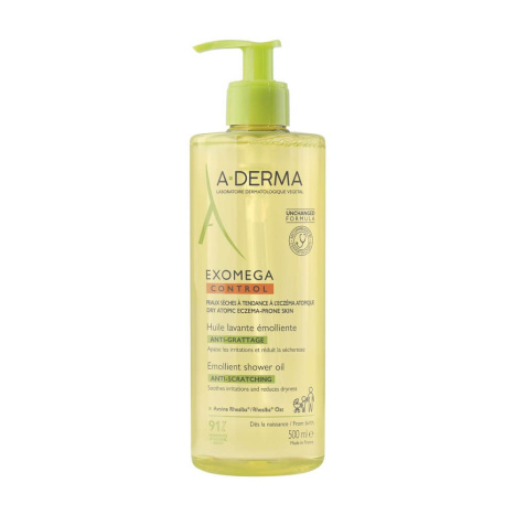 A-DERMA EXOMEGA CONTROL емолиентно душ олио 1000ml