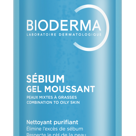 BIODERMA SEBIUM Ежедневен измиващ гел за комбинирана и мазна кожа 400ml