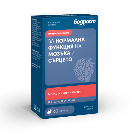 VIGORITY Omega3 for brain and heart x 60 caps