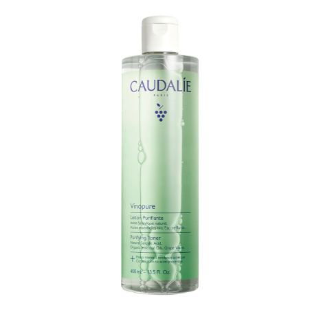 CAUDALIE VINOPURE Cleansing Mattifying Toner 400ml new