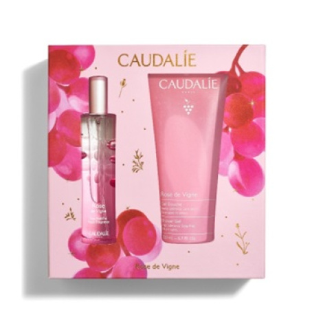 CAUDALIE PROMO Rose de Vigne Свеж Аромат 50ml + Rose de Vigne душ гел 200ml