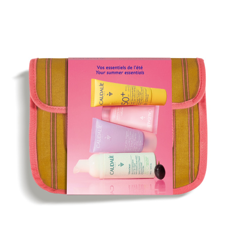 CAUDALIE PROMO Summer Pouch комплект с необходимото за пътуване