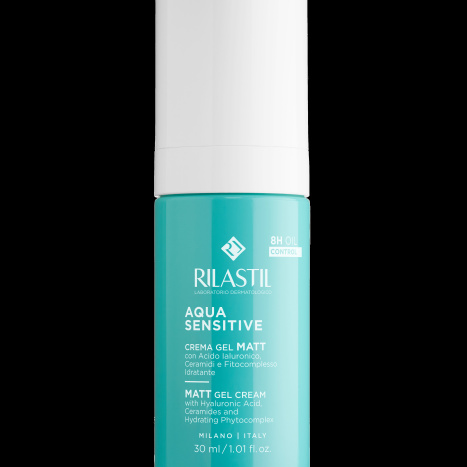 RILASTIL AQUA SENSITIVE MAT GEL CREAM Moisturizing gel-cream for sensitive skin 30 ml/2700