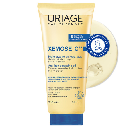 URIAGE XEMOSE C8+ cleansing shower oil for dry skin 200ml