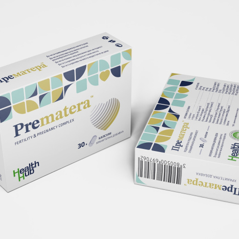 PREMATERA supports and maintains planned pregnancy x 30 caps