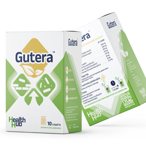 GUTERA грижа за чревната функция x 10 sach