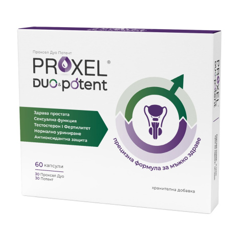 NATURPHARMA PROXEL POTENT POTENT за простата и сексуалната функция x 60 caps