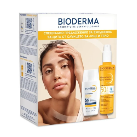 BIODERMA PROMO PHOTODERM XDEFENCE SPF50+ PHOTODERM SPF50+ слънцезащитен спрей 200ml