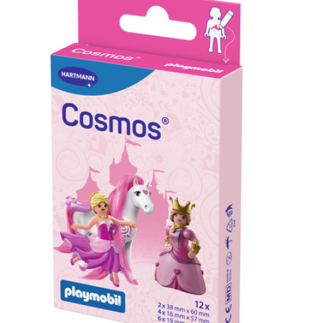 HARTMANN COSMOS Kids Playmobil син (за момчета) пластир 3 размера x 12/535408
