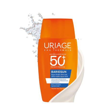 URIAGE BARIESUN SKIN SHIELD ултраматиращ аква флуид SPF50+ 50ml