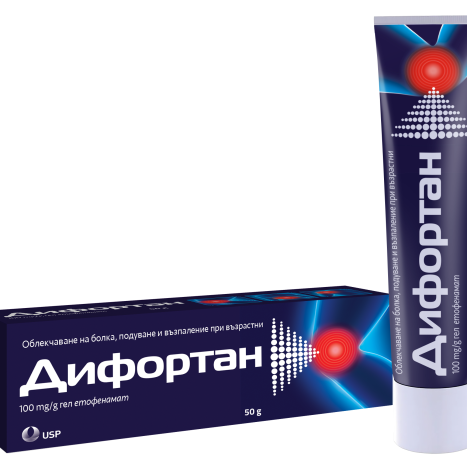 DIFORTAN gel 100mg/g 50g