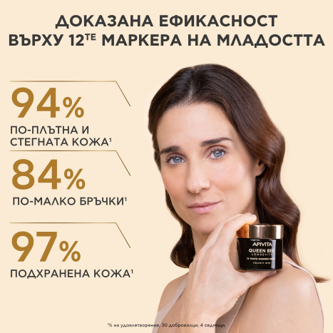 APIVITA QUEEN BEE LONGEVITY Дневен крем богата текстура 50ml