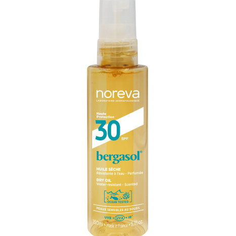 NOREVA BERGASOL SUN DRY OIL SPF30 слънцезащитно сухо олио 150ml/P01860