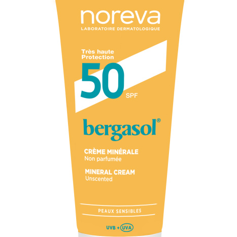 NOREVA BERGASOL SUN EXPERT MINERAL sunscreen SPF50 40ml/P01460