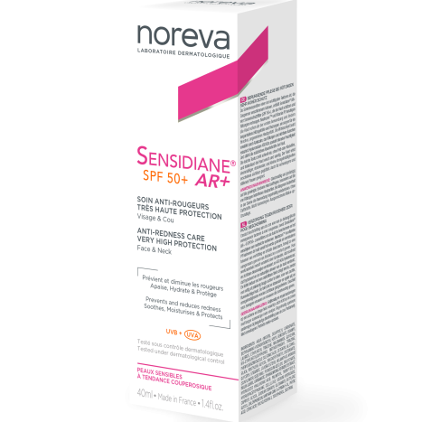 NOREVA SENSIDIANE AR+ SPF 50 Интезнивен крем при зачервявания и розацея 40ml/P01997