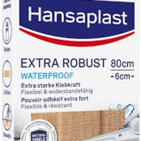 HANSAPLAST EXTRA ROBUST изкл.издръжлив пластир х 8
