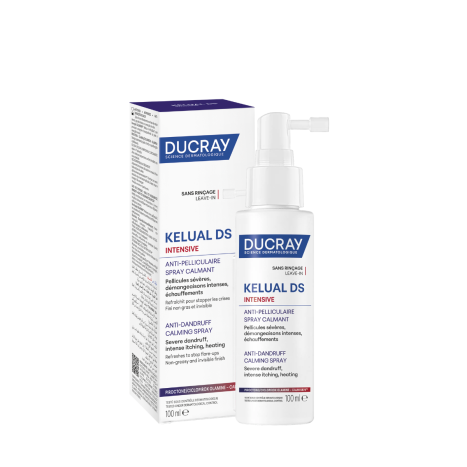 DUCRAY KELUAL DS INTENSIVE Soothing spray against dandruff and itching 100ml