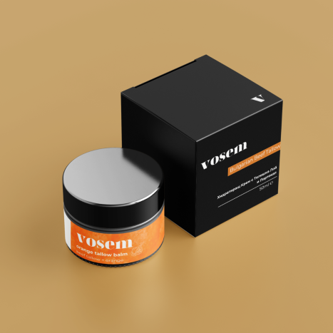 VOSEM Крем за лице с телешка лой и Портокалови Корички 50 ml