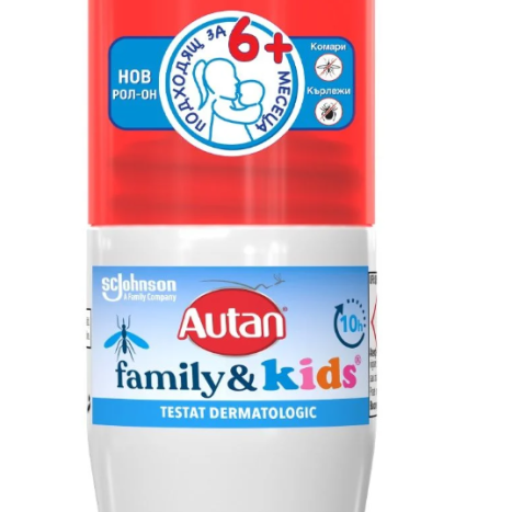 AUTAN FAMILY KIDS рол-он против комари 50ml