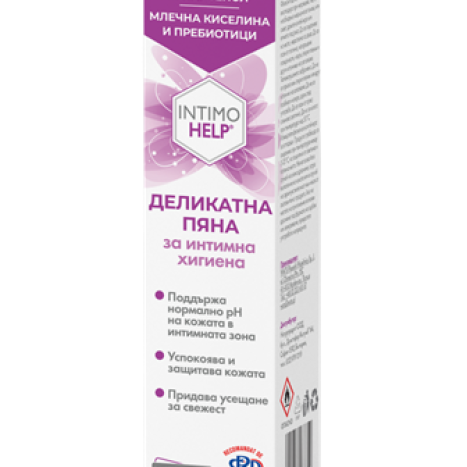 INTIMO HELP пяна Алое и Пантенол 150ml