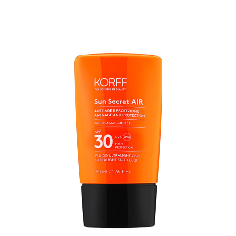 KORFF SUN SECRET AIR ULTRALIGHT FACE FLUID SPF 30 50ML/00190-