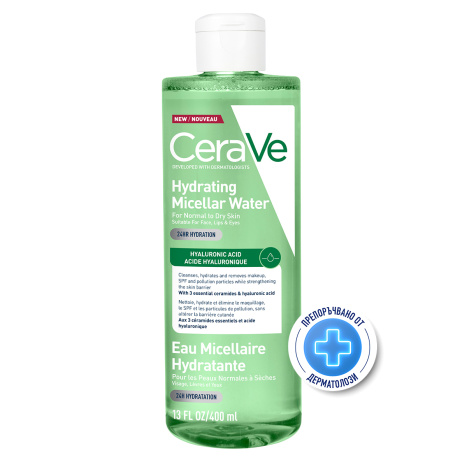 CERAVE почистваща мицеларна вода за нормална до суха кожа 400ml