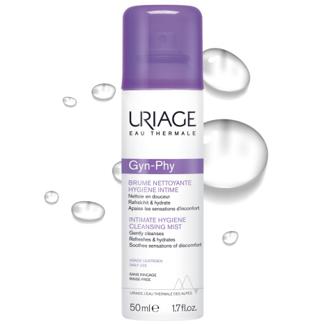 URIAGE GYN-PHY почистващ аерозол за интимна хигиена 50ml